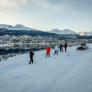 Mientras España se derrite a más de 40 grados, nieva junto al mar en Argentina por primera vez en más de 30 años