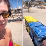 La actriz Eva Isanta va a darse un baño a la playa y denuncia lo que encuentra en el agua: "Las vacaciones también son un buen momento para cuidar el planeta"