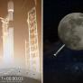 Una nave a la deriva de SpaceX, de Elon Musk, choca contra el cráter de Einstein en la Luna a 8.700 kilómetros por hora: "No es un accidente, sino una señal"