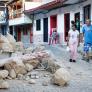 Colombia busca supervivientes bajo los escombros tras un terremoto que ya deja al menos 132 muertos y más de 570 heridos