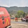 Muere un militar de la UME en un accidente de tráfico durante la extinción del incendio de Riglos (Huesca)