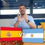 Ibai Llanos replica la final del Mundial con un duelo gastronómico entre España y Argentina: tortilla de patatas contra asado
