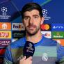 Courtois ve lo que publica el Espanyol sobre Vinicius y responde sin rodeos: "Primero hay que mirarse al espejo"