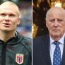 La comentada despedida de Haaland al rey Harald de Noruega: "Fue un honor conocerte"
