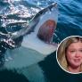 Leah, 34 años, escapa a golpes del ataque de un tiburón blanco de 4 metros: "Fue como luchar contra un dinosaurio"