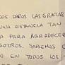 Los clientes de un hotel dejan una carta a los trabajadores de la que muchos dicen que se debe tomar ejemplo: "No tenemos palabras"