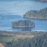 Los científicos no dan crédito: una isla de 150 metros con cien árboles aparece en un lago, desaparece y vuelve a aparecer a 30 kilómetros de distancia