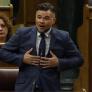 Rufián avisa (una vez más) al Gobierno y a la izquierda: "¿De qué sirven dos o tres diputados más si PP y Vox llegan a 210?"