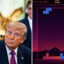 Tetris gana a la partida a la Casa Blanca y Trump tiene que retirar el juego del muro: "Nos tomamos en serio el copyright"