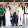 Las fotos de Felipe VI con Leonor y Sofía en la F1 en Madring: sin la reina Letizia y con Fernando Alonso y Carlos Sainz de anfitriones