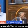 Un diputado de Vox se pasea por el Congreso con un puro y Javier Aroca valora la escena: "Es una persona que tiene antecentes en la misma línea"