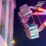 El llamativo vídeo de una atracción de feria que casi se cuela en las casas de un pueblo de Navarra