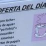 El dueño de un bar cuelga un cartel con la "oferta del día" y muchos camareros se sienten identificados: "Todo por 1,30 euros"