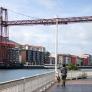 En 1893 un arquitecto de Sare construyó en Bilbao un puente que nadie había visto antes: 133 años después sigue cruzando el río cada ocho minutos
