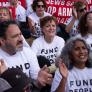 Las actrices Susan Sarandon y Hannah Einbinder, detenidas en una protesta contra Netanyahu en Nueva York