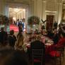 Llama la atención de los expertos en protocolo lo que se ve en la mesa durante la cena entre Donald Trump y Xi Jinping