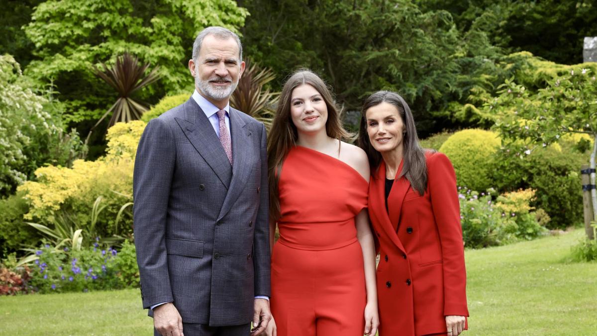 La infanta Sofía cumple el acuerdo que alcanzó con los reyes Felipe y  Letizia para poder estudiar fuera de España