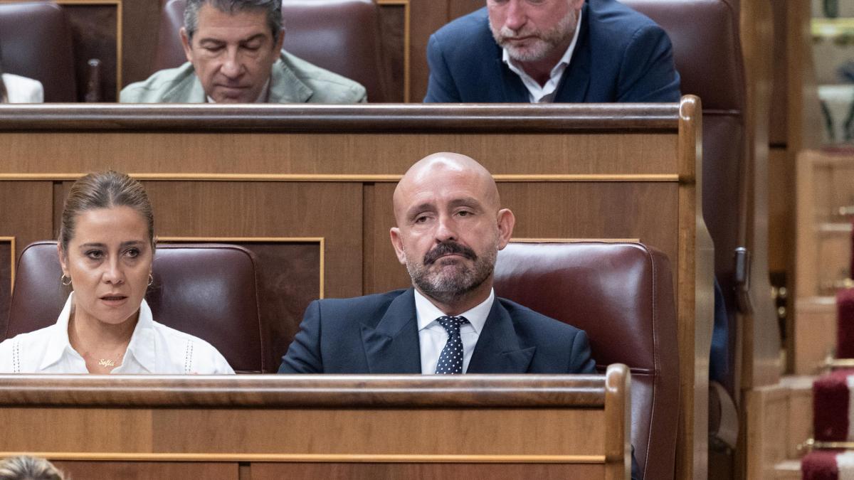 Damián López (PSOE) responde a Jaime de los Santos después de que le nombrara en el Congreso:  De verdad, qué agotamiento 
