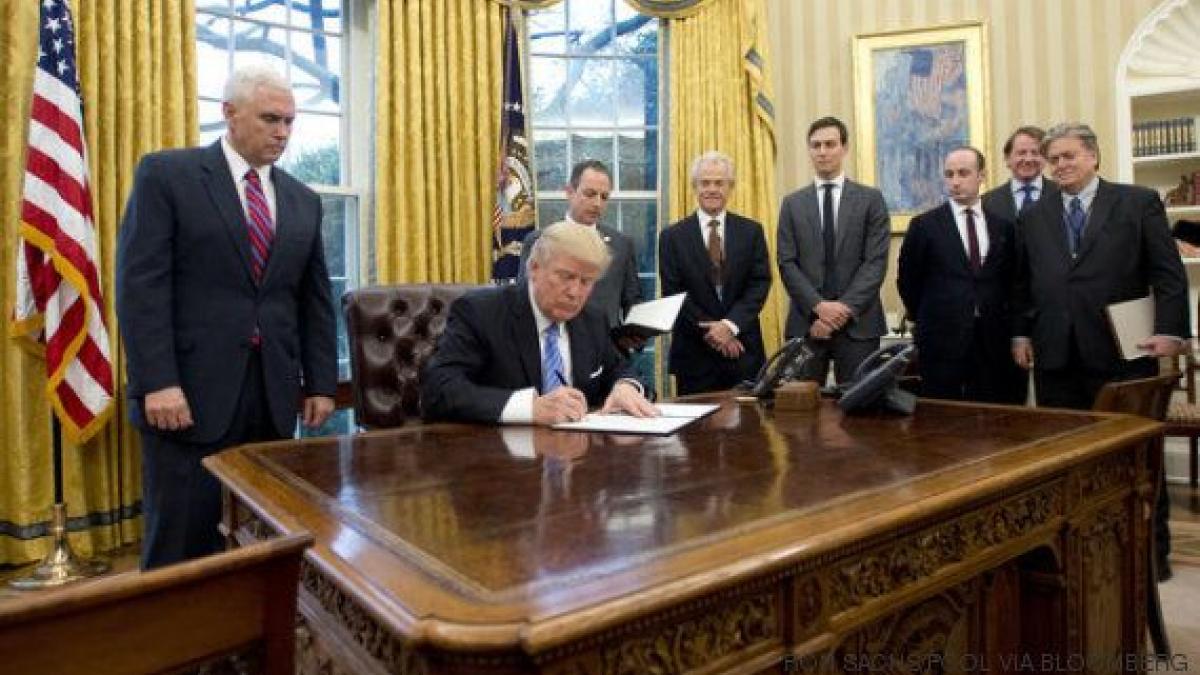 La diferencia en igualdad entre Trump y Obama resumida en una sola foto