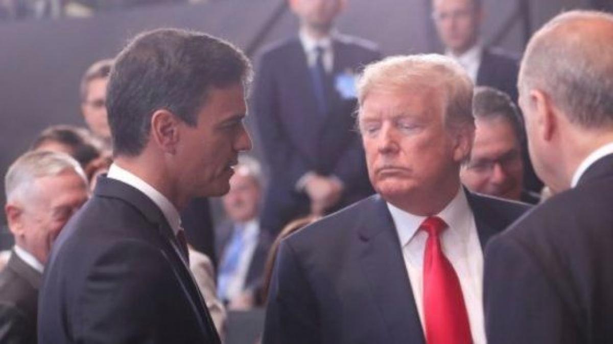 La última de Trump con España: asegura (sin pruebas) que al Gobierno "le parece bien" que "Irán se haga con un arma nuclear"