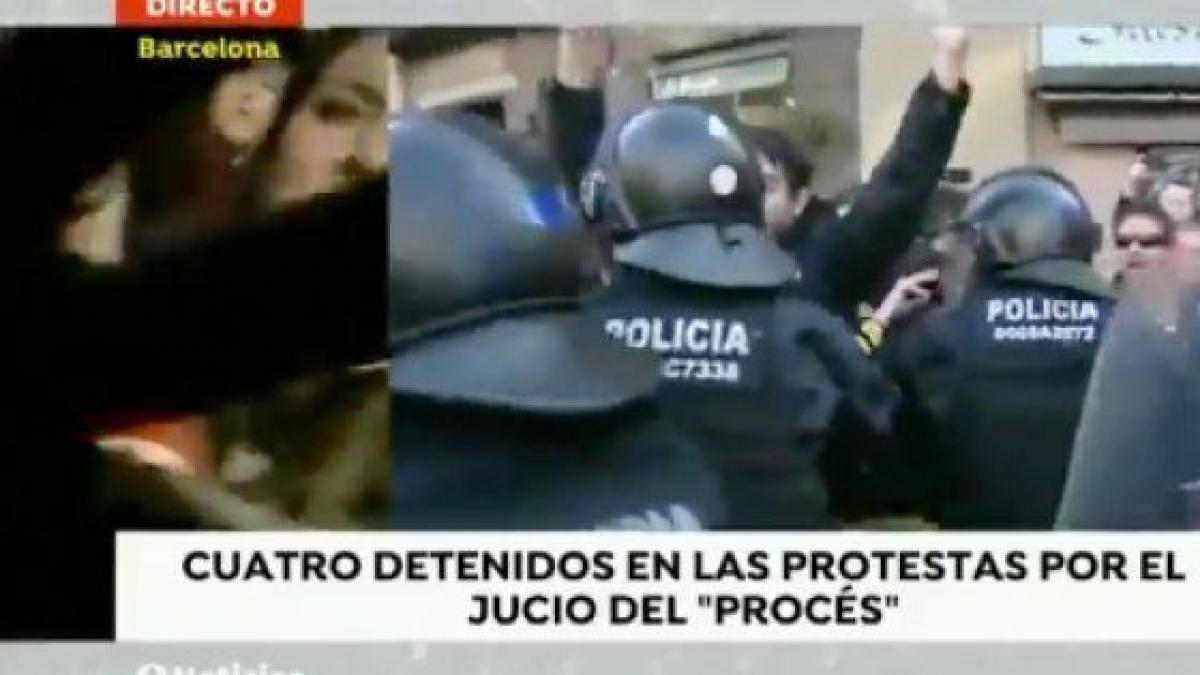 El mal rato de una reportera de 'Antena 3 Noticias' en pleno directo