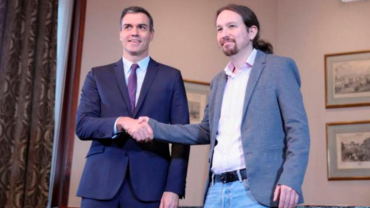 PSOE y Podemos presentan su acuerdo de Gobierno