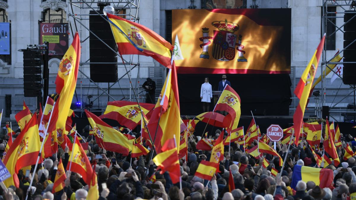 Miles de personas protestan contra el Gobierno en una movilización ...