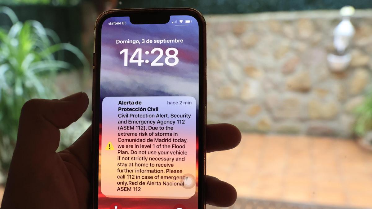 De alerta DANA a alerta AMBER: qué es el sistema de avisos de ...