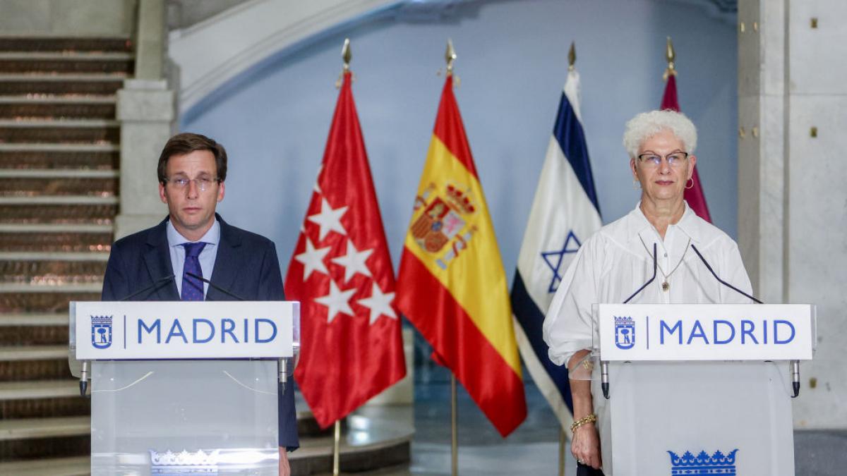 Madrid concederá la Medalla de Honor a Israel con los votos de PP y Vox