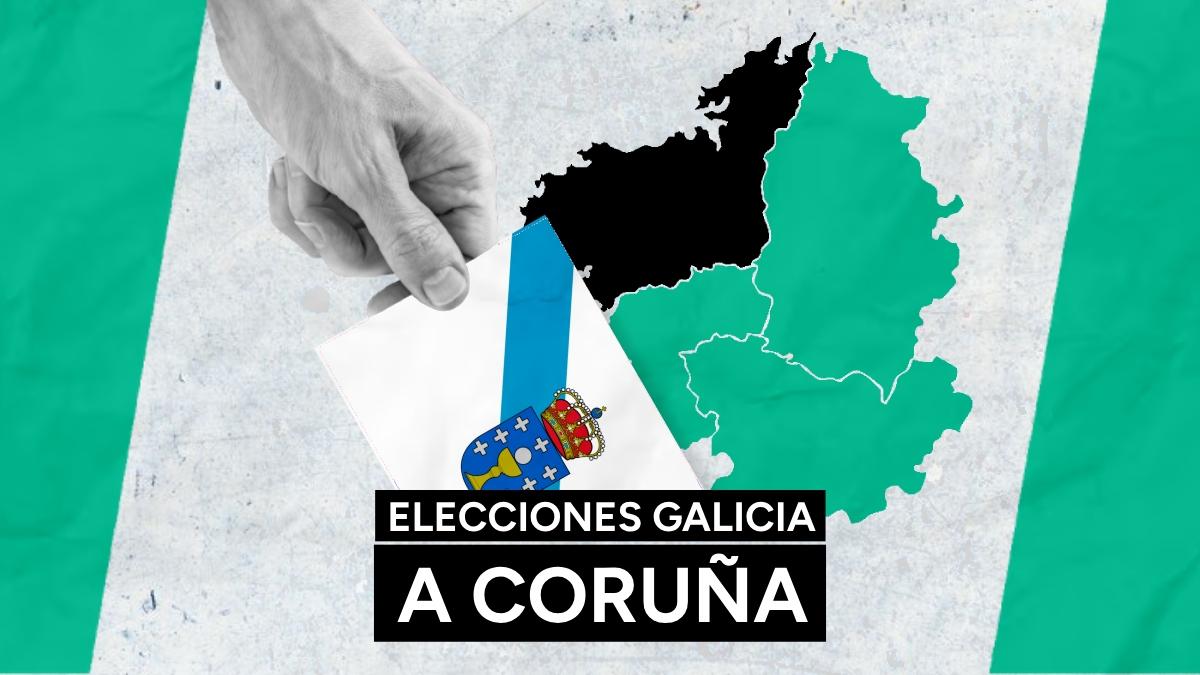 Resultados de las elecciones de Galicia 2024 en A Coruña