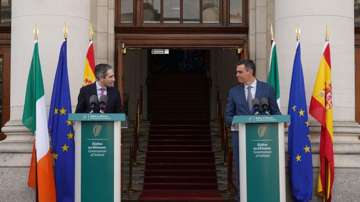 Sánchez e Irlanda acuerdan reconocer 'en breve' el Estado palestino