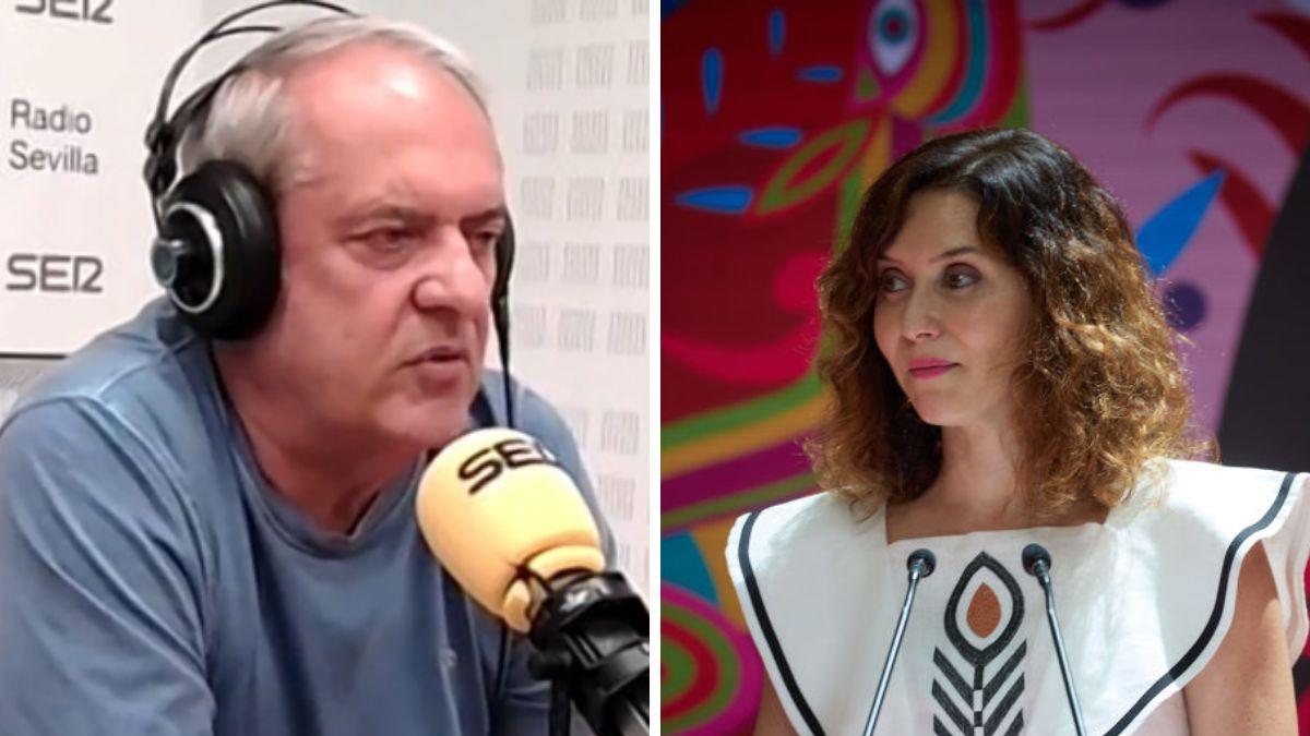 Javier Aroca deja caer esta frase a Ayuso tras lo sucedido con Nacho Cano:  no tiene desperdicio