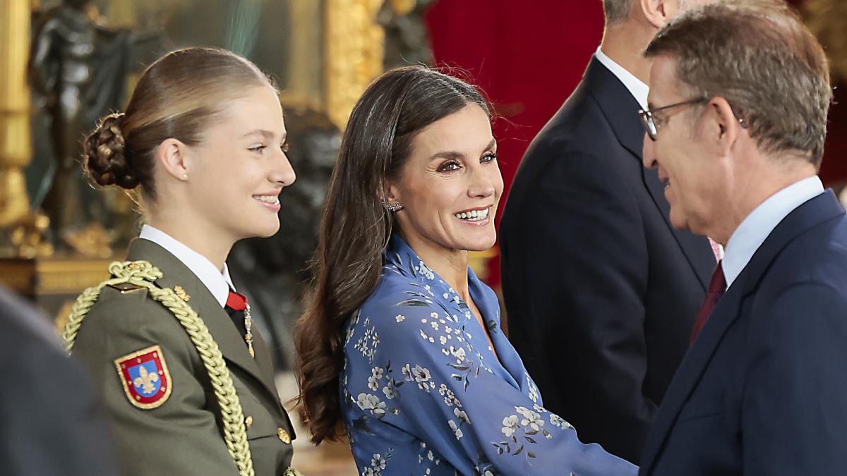 La respuesta de Feijóo cuando le preguntan directamente qué opina de Letizia