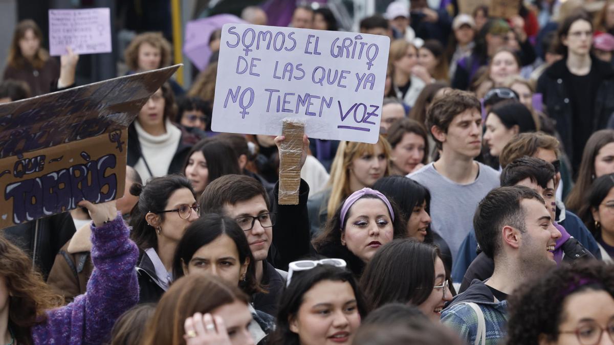 Manifestaciones 8M en directo: última hora de las marchas por el Día de ...