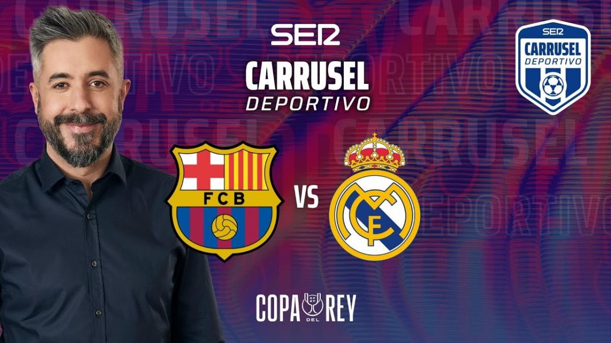 Final de la Copa del Rey entre FC Barcelona y Real Madrid