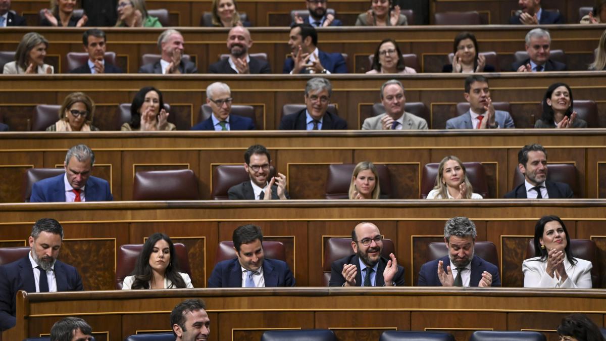 Acusan a un diputado de Vox de quedarse dormido en el Congreso durante ...