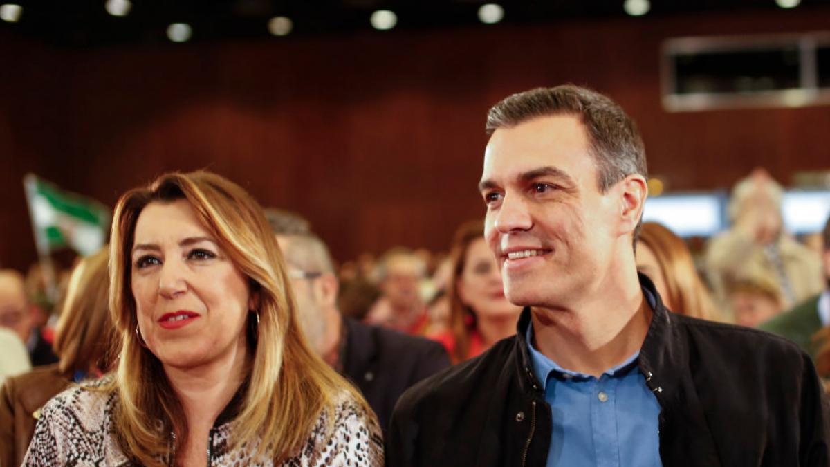 Susana Díaz se siente 'jodida' tras leer los mensajes de Sánchez a Ábalos