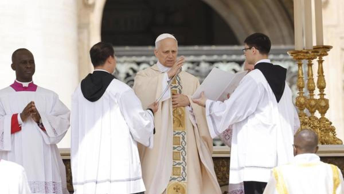 León XIV oficia la misa de inicio de pontificado ante 150 delegaciones ...