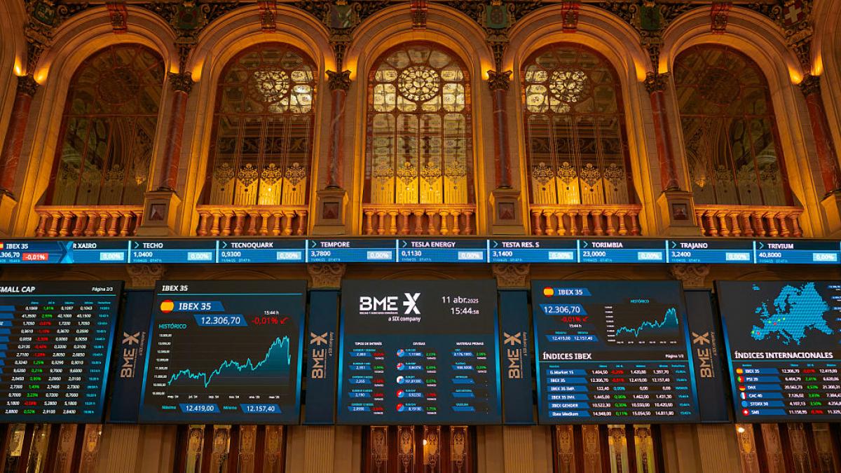 El IBEX 35 supera por primera vez los 20.000 puntos y firma un nuevo ...