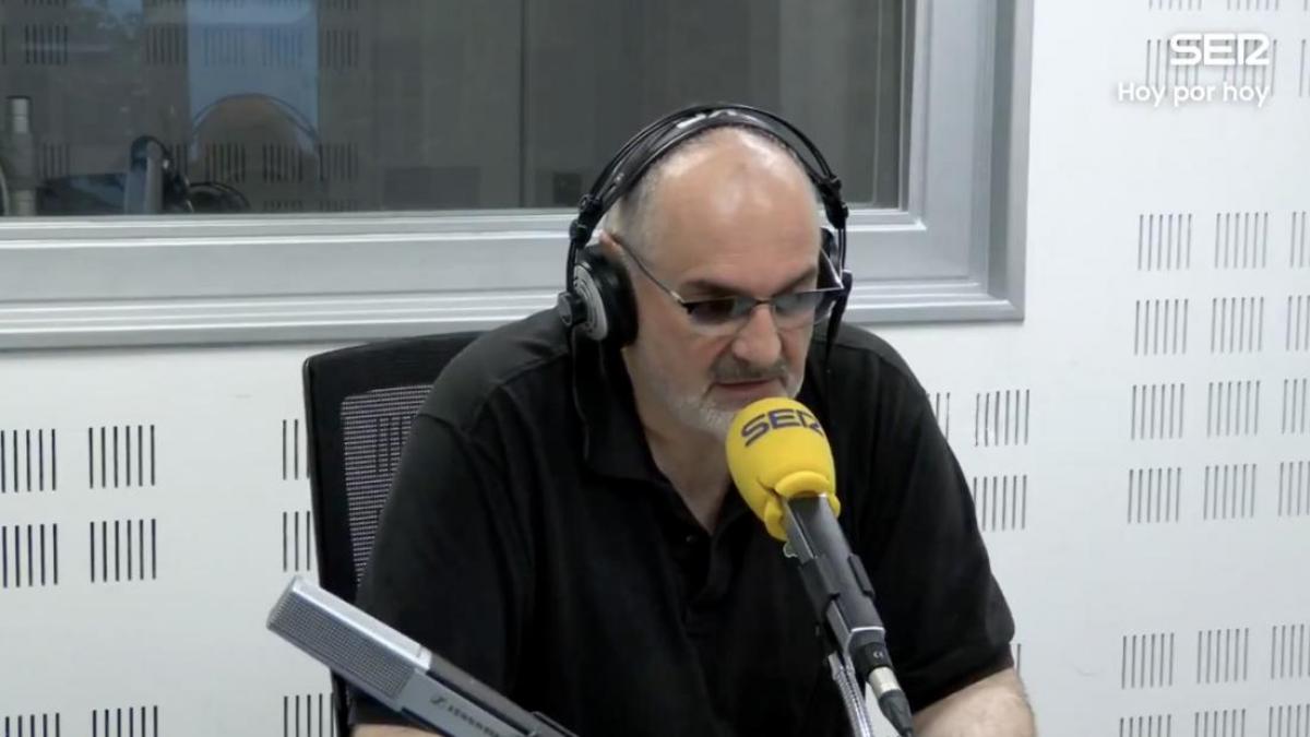 Antón Losada se queda perplejo al ver lo que ha ocurrido en la comparecencia de Rajoy en la Audiencia Nacional