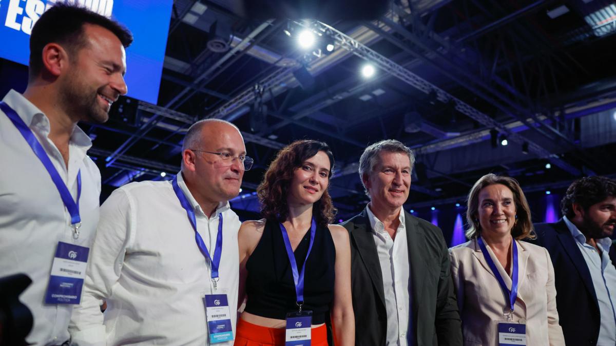Feijóo y Ayuso clausuran el congreso del PP