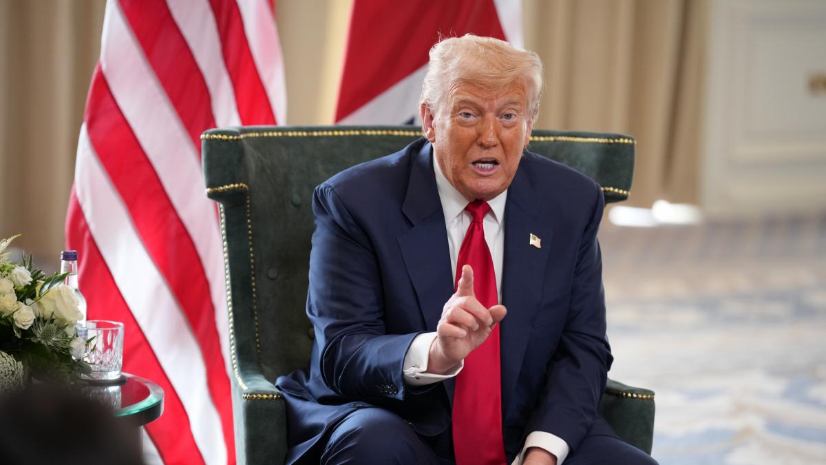 Trump reacciona a la incursión de drones rusos en Polonia con un globo sonda: &quot;Allá vamos&quot;