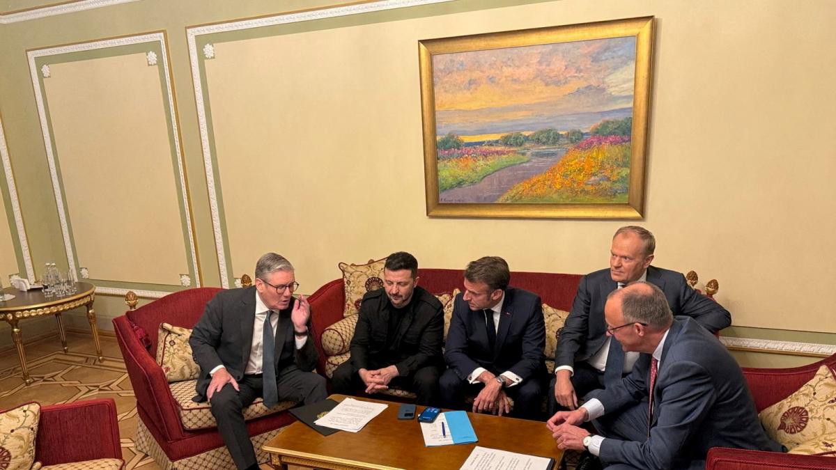 Trump anuncia una visita de líderes europeos a la Casa Blanca para abordar el conflicto en Ucrania