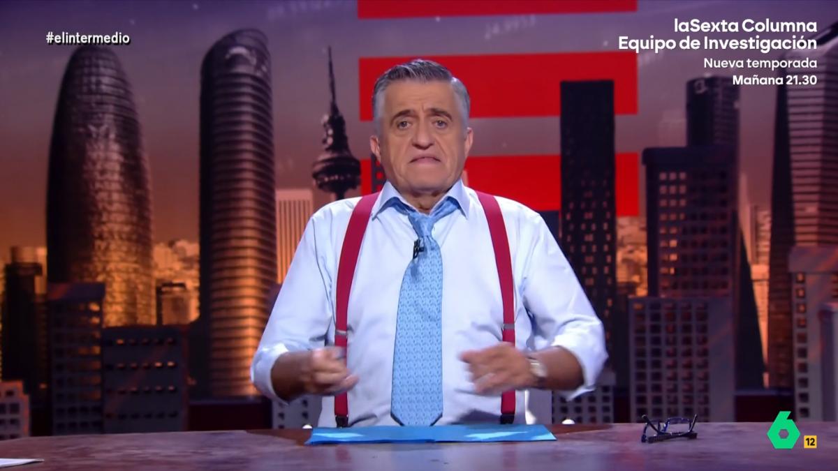 El Gran Wyoming se pronuncia demoledor sobre Mazón: &quot;Creíamos que el problema era su ausencia&quot;