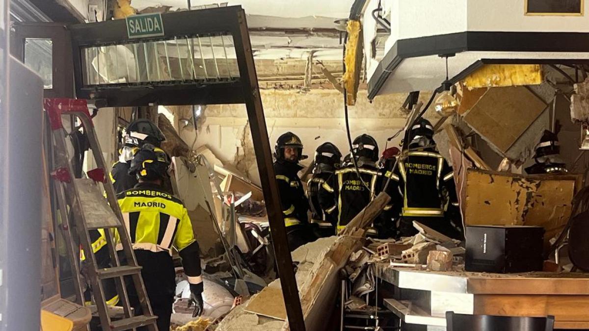 Explosión en un bar de Madrid: un herido muy grave y varios clientes alcanzados por las llamas en Villaverde