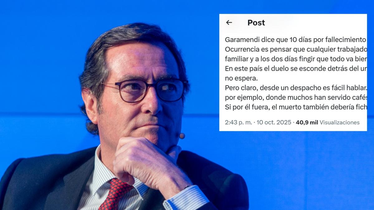 Un camarero responde, muy indignado, a las comentadas palabras de Garamendi:  Desde un despacho es fácil hablar 