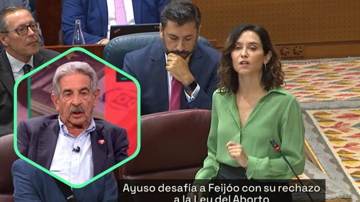 Revilla le dedica dos minutos a Ayuso que no le harán ninguna gracia tras su  váyanse a otro lado a abortar 