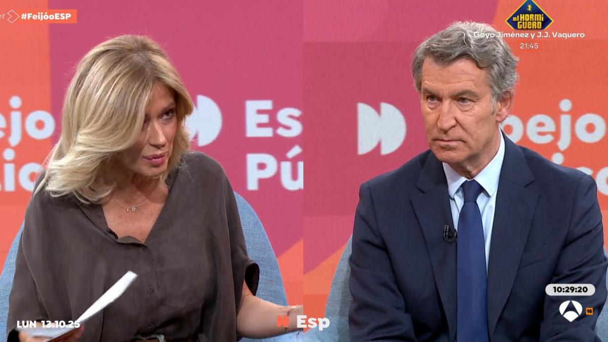 Feijóo y Griso se enredan a raíz de una pregunta sobre el aborto:  No me está contestando a la pregunta 