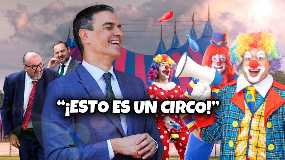 Sean bienvenidos al 'circo' del Senado: malabares, equilibrismo y  acrobacias en los momentazos de la tensa visita de Sánchez a la comisión  del 'caso Koldo'