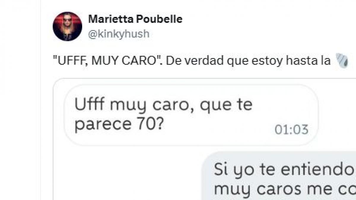Vende un producto de segunda mano, le dicen &quot;uff, muy caro&quot; para bajarle el precio y su respuesta merece la pena leerla